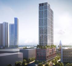 It cuts a prominent figure on the miami skyline and on east edgewater's waterfront. Natiivo Residences Miami