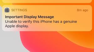 After the update, devices were required to. Apple Is Discouraging Screen Repair With An Iphone 11 Genuine Warning Ifixit