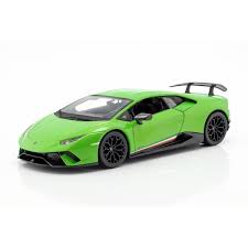 The performante leverages physics into something more: Lamborghini Huracan Performante Baujahr 2017 Grun Metallic 1 18