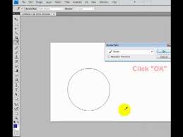 Stroking a selection is a quick way to add a border or frame around an object. How To Draw A Circle With No Fill In Photoshop Youtube