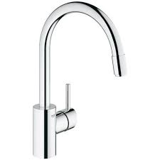 Mitigeur Evier Haut A Mousseur Extractible Concetto Grohe Nf Mf721186a Robinet Cuisine Poignee Cuisine Evier