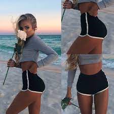 Girls who are making those tiny shorts work overtime (49 photos) by: Sexy Womens Fashion Summer Women Girl Shorts Booty Shorts Checkerboard Beach Casual Short Shorts Aliexpress