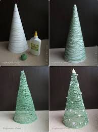 Once dry, attach a length of felt or twine to the edge with hot glue. Pin By Phoebe Thompson On Knutseldingetjes Cute Christmas Decorations Diy Christmas Tree Christmas Crafts