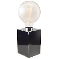 Maybe you would like to learn more about one of these? Mercana Furniture And Decormercana Notio I 6 5h Silver Rectangular Base Exposed Bulb Table Lamp Dailymail