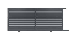 Cremaillere portail coulissant leroy merlin nouveau rail. Portail Coulissant Aluminium Valrea Excellence Gris Anthracite L 400cmxh 184cm Leroy Merlin