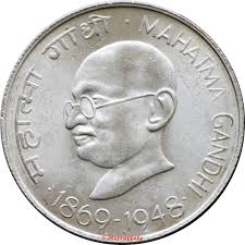 How much is 1 coinvest in indian rupee? 10 Rupees Mahatma Gandhi India Numista