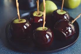 Black Candy Apples Recipe For Halloween Something Swanky