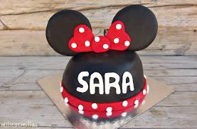 Bizcocho De Mickey Mouse Sencillo Como Hacer Una Tarta De Minnie O Mickey Mouse Tarta Minnie Tortas De Cumpleanos De Minnie Mouse