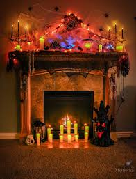 Fireplace mantel, distressed, floating mantel wooden snowman with personalized sign, christmas decoration, mantle decor, personalized gift. Spooky Halloween Fireplace Mantel Ideas Decor For Mantels Of All Colors