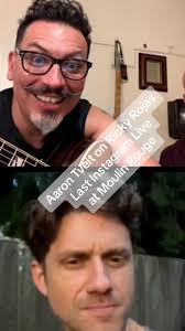 Aaron Tveit appeared