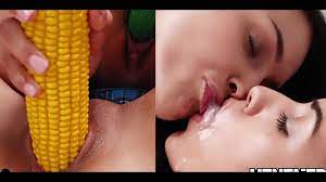 Two hot teens have fun with cucumbers and corns and extreme Bukkake at the  end - XNXX.COM