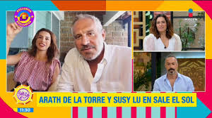 Susy chacon, esposa del conductor de hoy arath de la torre, publicó una serie de videos en su cuenta de instagram en los que compartió que tuvo que convertirse en la estilista de sus hijas. Imagen Television Arath De La Torre Y Su Esposa Susy Lu Trabajando Juntos Facebook