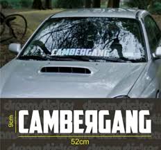 Sebab kekreatifan juga dipertunjukkan para sopir, atau pemilik kendaraan di sana, yang mengubah hal biasa saja menjadi luar biasa. Jual Stiker Cambergang Kaca Mobil Depan Sticker Cambergang Keren Di Lapak Far Abdul Bukalapak