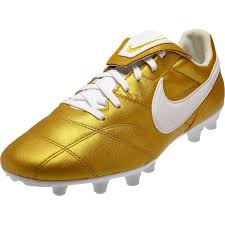 The Nike Premier Ii Fg Metallic Vivid Gold White Soccerpro Nike Gold Nike Soccer Boots
