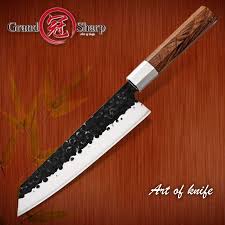 Japanese cooking knives tend to break easier since they're very thin, especially if you don't take care of them. New 2019 Grandsharp Handmade Chef Knife Japanese Kiritsuke Stainless Steel Slicing Kitchen Cooking Tools Wood Handle Gift Box Kitchen Knives Aliexpress