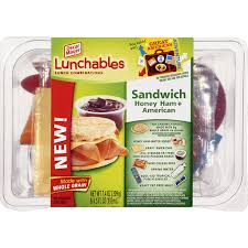 Oscar Mayer Lunchables Sandwich Honey Ham American Packaged Meals Side Dishes Phelps Market