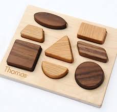 Made of 100% fsc approved wood, the set features a solid. Wood Puzzle Personalized Natural Wood Baby Deluxe Shapes Toy Puzzle Personalized Heirloom Puzzle For Babies Toddlers Handmade In Usa Wood Baby Toys Wooden Baby Toys Handmade Baby Toys