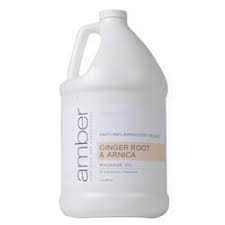 Amber Ginger Root Arnica Massage Oil Massage Oil Oils Arnica