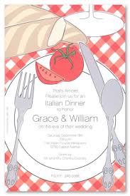 Italian Placesetting Rehearsal Dinner Invitations Italian Dinner Italian Themed Parties Italian Party