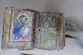 Armenia Gospel 1279 Manoscritto Da Artsakh Dello Scriba Vardan Al Matenadaran Di Yerevan Ancient Books Christian Art Arm Art