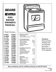 Tastefully elegant wrought iron with weather resistant powder coating makes this kitchen rack very useful. Sears Kenmore 71178 Owner S Manual Manualzz