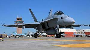 56 ft long (17.06 m) wingspan: Navy F 18 Fighter Jet Crashes In Nevada During Training Abc News