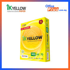 Check out our on yellow a4 paper selection for the very best in unique or custom, handmade pieces from our shops. Ik Yellow A4 Paper 70gsm 500 Sheets Lazada