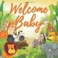 Animals in wild orangutan cute baby in tropical rainforest. Welcome Baby Baby Shower Guest Book Cute Baby Animals Tropical Rainforest Wild Safari Jungle Theme With Bonus Gift Log Size 8 5x8 5 Cutie Pie Kids 9781080197699 Amazon Com Books