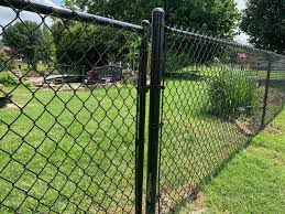 Darker shades allow the fence to blend in with trees and other landscaping for a less prominent appearance. Our Products Claremore S Fence