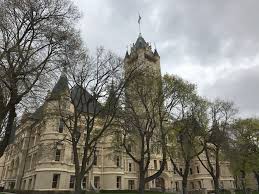 The dry pressed brick used for the building was the first to be produced in the area; Spokane County Courthouse Sah Archipedia