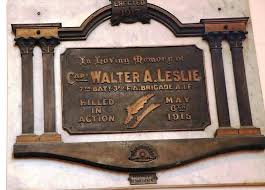 Captain Walter Leslie