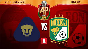 Dónde ver Pumas vs León: Canales y hora de partido de Apertura 2026 de Liga MX