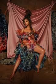 The star wore a custom valentino haute couture jacquard léopard cape and léopard. What We Think Of Beyonce S Black Is King The New York Times