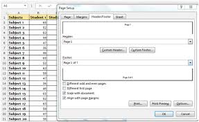 How To Insert Page Numbers In Microsoft Excel 2010