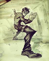 Neo The Matrix By Color Reaper Badass Drawings Art Drawings