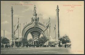 La Porte Monumentale The Triumphal Gateway Of The Place De La Concorde 1900 Paris Exposition Exposition Universelle Of 1900 Columbian World S Fair World
