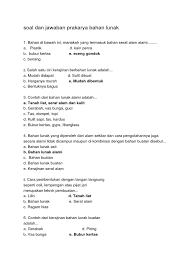 Alat yang digunakan untuk mengukir bahan lunak dinamakan… a. Soal Dan Jawaban Prakarya Materi Kerajinan Bahan Lunak Jawabanku Id