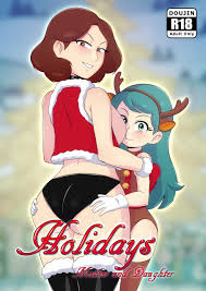 Holidays: Mother and Daughter Porn comic, Rule 34 comic, Cartoon porn comic  - GOLDENCOMICS