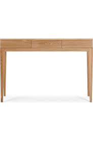 Made Console Desk Oak Wood Vernay Desks Collection From Made Com Console Desk Oak Wood Desk Oak Desk