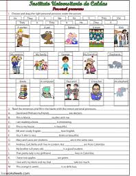 Personal Pronouns English As A Second Language Esl Worksheet This Is An Interactive Activi Personal Pronouns Personal Pronouns Activities Pronoun Activities