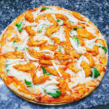 Pizza gà cay