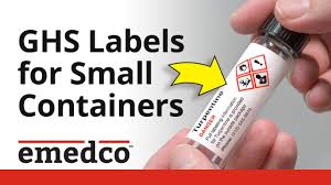 You can also go to. How To Fit All Ghs Label Elements On Small Secondary Containers Emedco Video Youtube