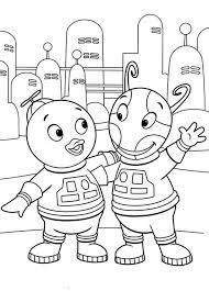 Tasha warn tyrone of meteor rain in the backyardigans coloring page to color, print and download for free along with bunch of favorite the backyardigans coloring page for kids. 34 The Backyardigans Coloring Page Ideas Coloring Pages Online Coloring Coloring Pages For Kids