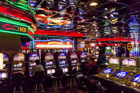 Slot Machine Players In Las Vegas Casino Editorial Stock Photo Image Of Colourful Inside 38326163