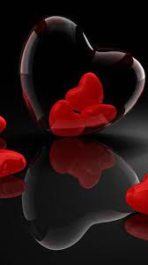Loop 3d animation of glow particles form 3d red heart with depth of field and bokeh. Cool Red Heart Wallpapers Top Free Cool Red Heart Backgrounds Wallpaperaccess