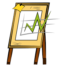 Business Growth Chart Vector Or Color Illustration Graph