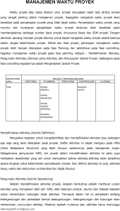 Check spelling or type a new query. Manajemen Waktu Proyek Pdf Download Gratis