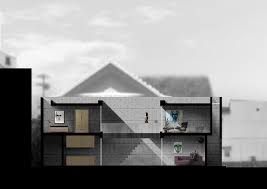 Aprendiendo Photoshop Seccion De La Casa Azuma O Row House Del Arquitecto Tadao Ando Narcis Coromina Building Images Row House Architecture Collage