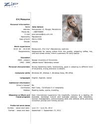 While resumes are the most common form that job applicants are more inclined with, the fields of academic profession and medicine are where most. 49 Printable Blank Cv Template Forms Fillable Samples In Pdf Word To Download Pdffiller