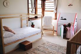 Kura Bed From Ikea Reversible Bed Upside Down It Becomes A Loft Bed Ikea Loft Bed Kura Bed Toddler Rooms
